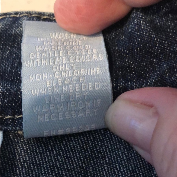 Liz & Me Embellished Denim Jacket with Zipper - Picture 6 of 6